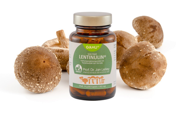 BIO Lentinulin®, 60 Kapseln Shii-take Pilzextrakt nach Prof. Dr. Lelley