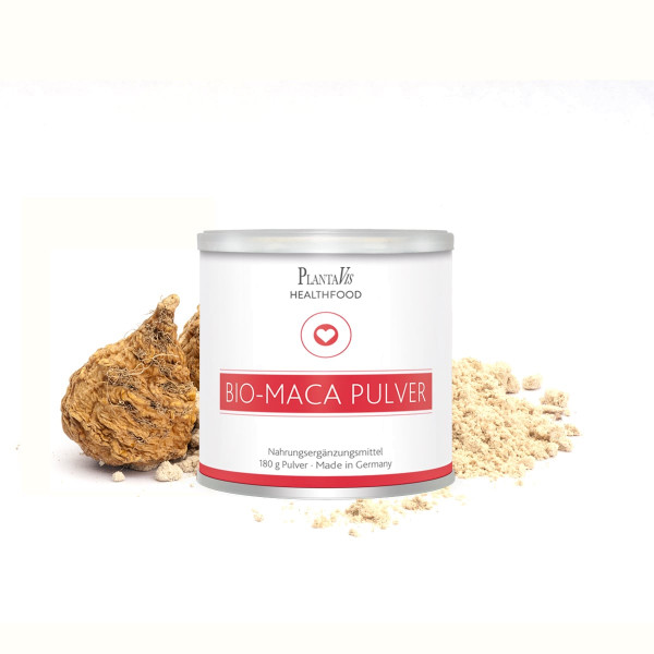 Bio Maca Pulver Dose à 180g.